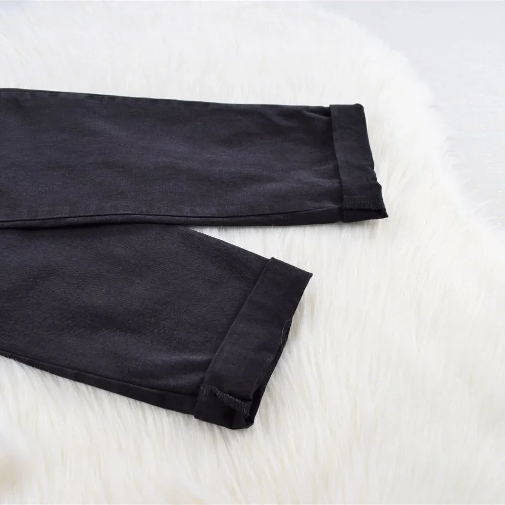 Clearance!💎5/$25 Zara Kids Black Girls Stretch Casual Pants Size 9